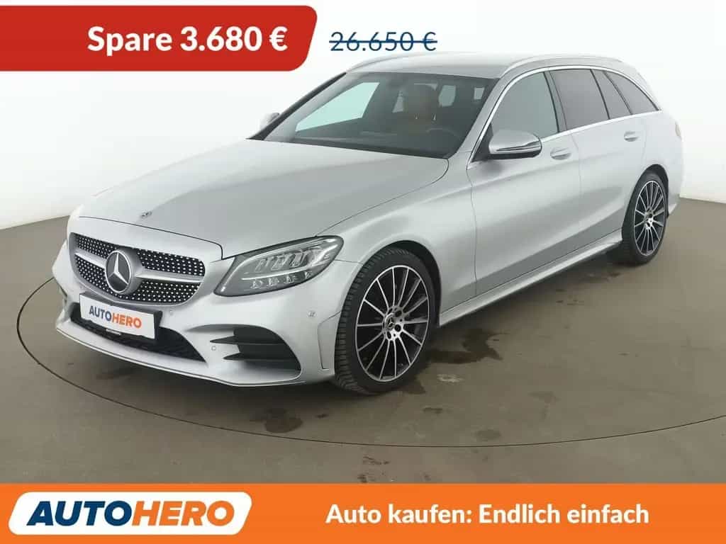 Mercedes-Benz C 180 T AMG Line Aut.*LED*NAVI*TEMPO*CAM*PDC*SHZ 07/2020-photo-0
