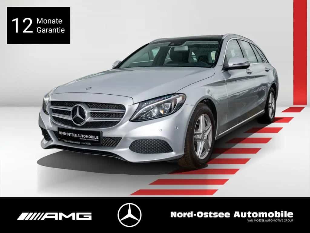 Mercedes-Benz C 250 d T AVANTGARDE NAVI TEMPO KAMERA AHK LED 02/2017-photo-0