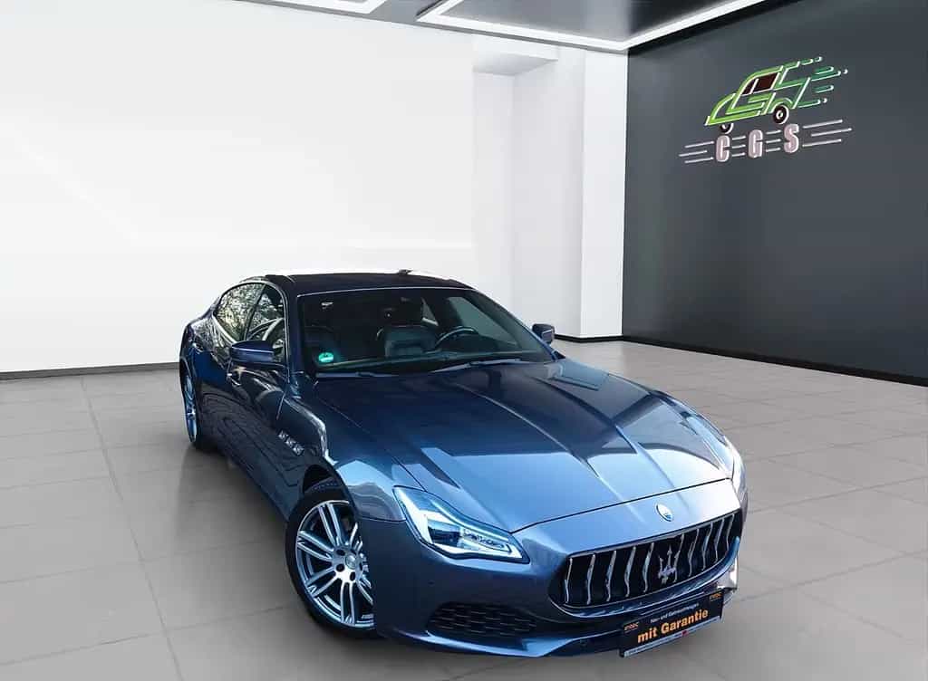 Maserati Quattroporte 3.0 V6 Diesel*H&K~Leder Schwarz~Gel 03/2017-photo-0
