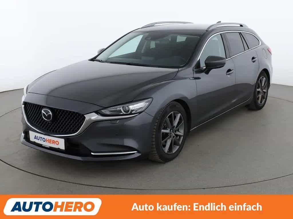 Mazda 6 2.5 Signature Aut.*NAVI*LED*360CAM*ACC*SHZ*LHZ 09/2018-photo-0