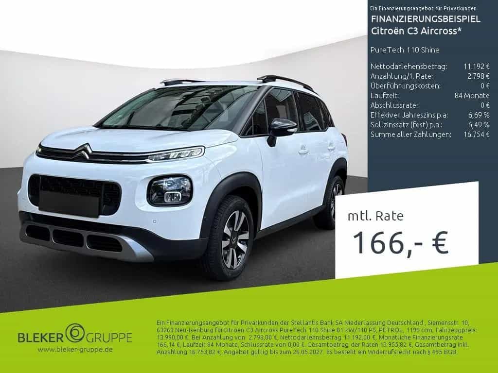 Citroën C3 Aircross PureTech 110 Shine 09/2021-photo-0