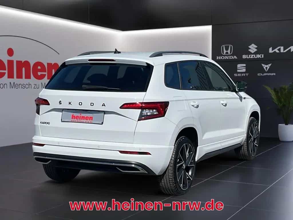 Skoda Karoq 1.5 TSI DSG Sportline AHK LED NAV 4xSHZ 02/2021-photo-3