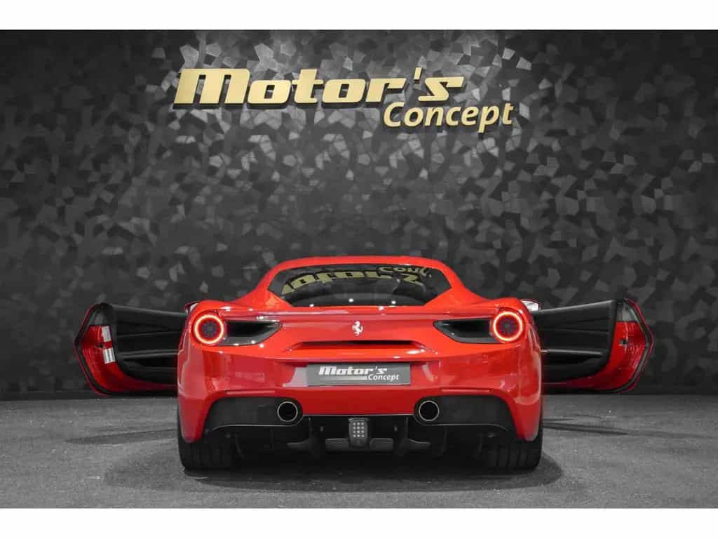 Ferrari 488 GTB 3.9 V8 - ROSSO CORSA METALLIC 01/2017-photo-4