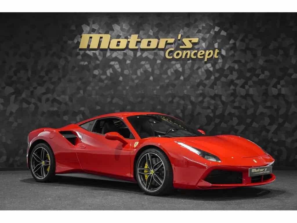 Ferrari 488 GTB 3.9 V8 - ROSSO CORSA METALLIC 01/2017-photo-5