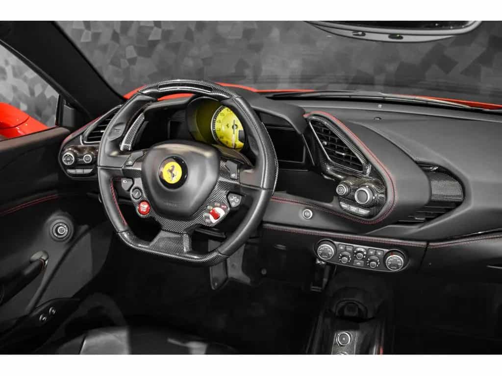 Ferrari 488 GTB 3.9 V8 - ROSSO CORSA METALLIC 01/2017-photo-8