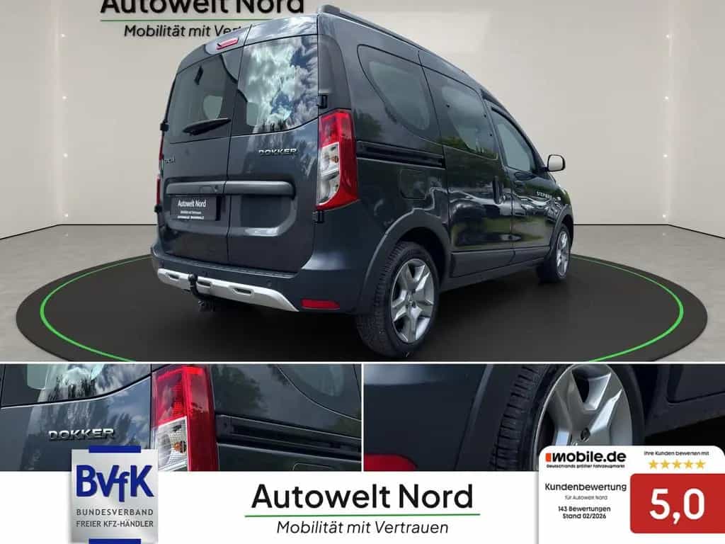 Dacia Dokker Stepway Plus~KLIMA~ALLWETTERR.~R-KAMERA~N 12/2020-photo-4
