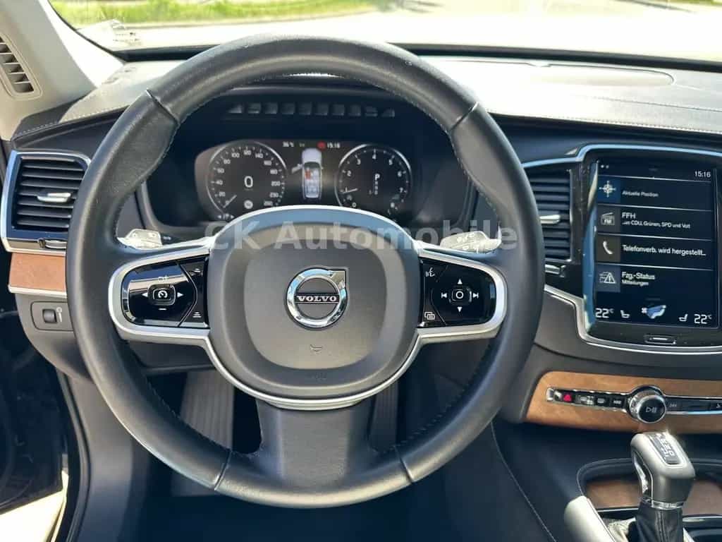 Volvo XC90 T5 Inscription AWD/7Sitze/BLIS/LED/360°/AHK 10/2018-photo-15