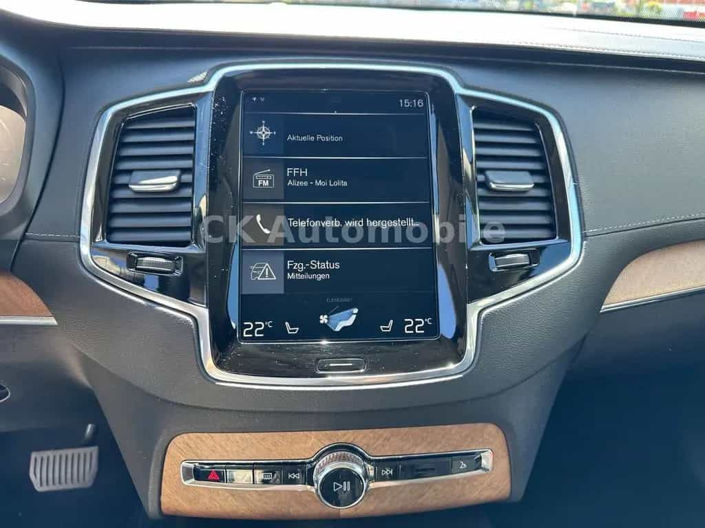 Volvo XC90 T5 Inscription AWD/7Sitze/BLIS/LED/360°/AHK 10/2018-photo-21