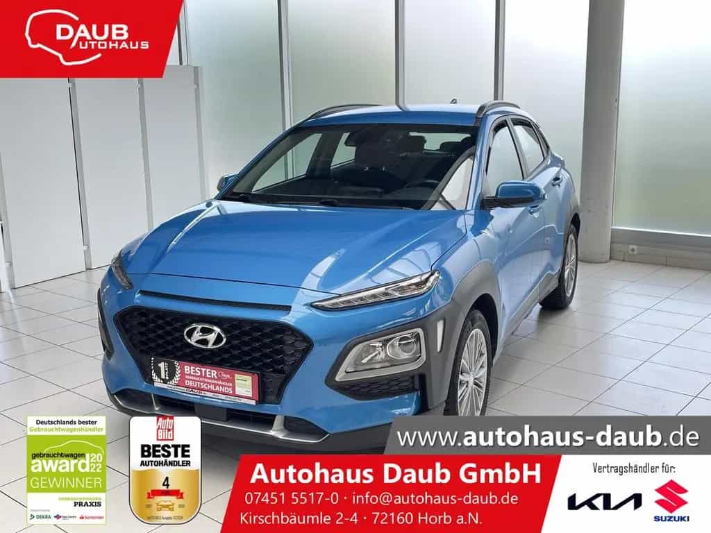 Hyundai KONA 1.6 T-GDI Trend+AHK+Navi+Alu+Klima+ 04/2019-photo-0