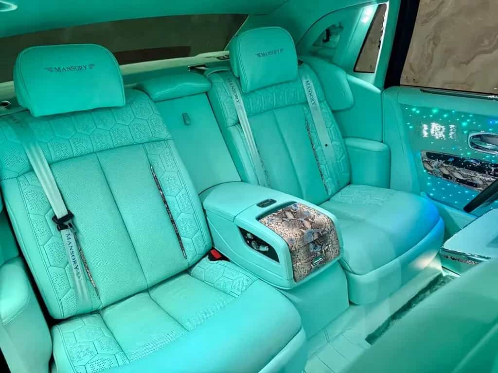 Rolls-Royce Phantom V12 6,7 571PS *MANSORY 1OF1 TIFFANY-FORG 03/2018-photo-19