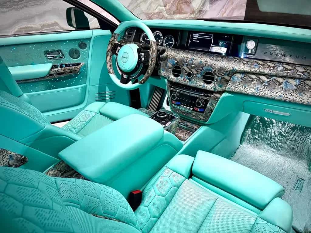 Rolls-Royce Phantom V12 6,7 571PS *MANSORY 1OF1 TIFFANY-FORG 03/2018-photo-20