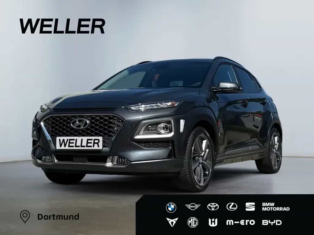 Hyundai KONA 1.6 T-GDI Premium *PANO*Leder*PDC*HUD* 02/2020-photo-0