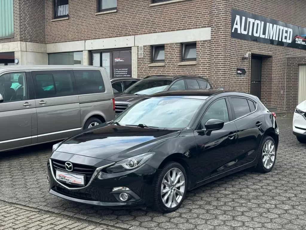 Mazda 3 Sports-Line Leder/Xenon/R.Kam/Navi 09/2016-photo-0