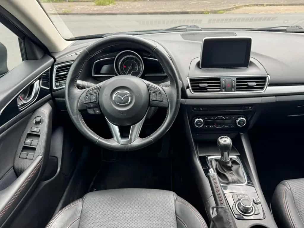 Mazda 3 Sports-Line Leder/Xenon/R.Kam/Navi 09/2016-photo-10