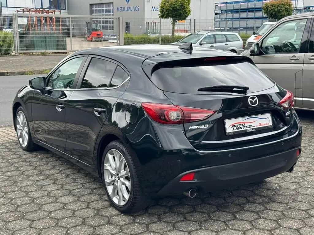 Mazda 3 Sports-Line Leder/Xenon/R.Kam/Navi 09/2016-photo-2
