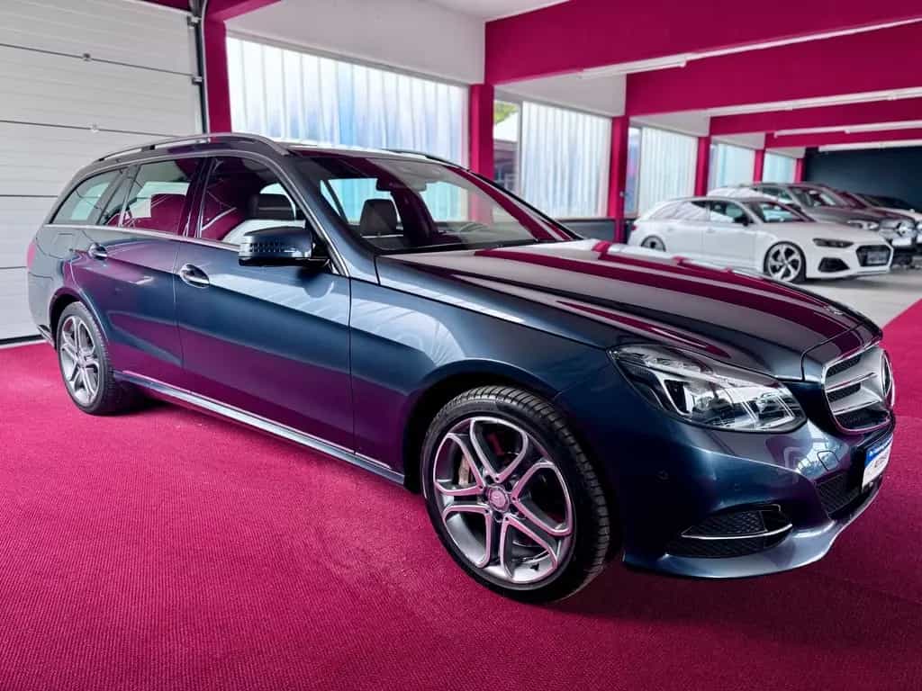 Mercedes-Benz E 500 T V8 4Matic Distronic Airmatic Pano 360° 12/2013-photo-1