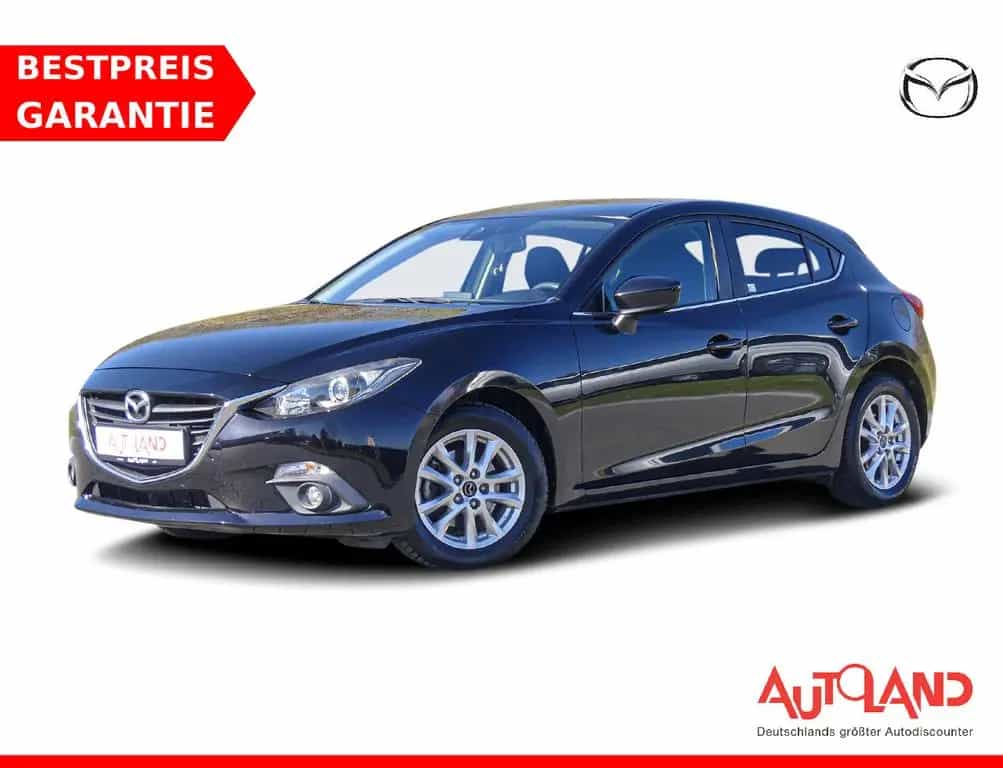 Mazda 3 2.0 Navi Sitzheizung Tempomat PDC 08/2016-photo-0