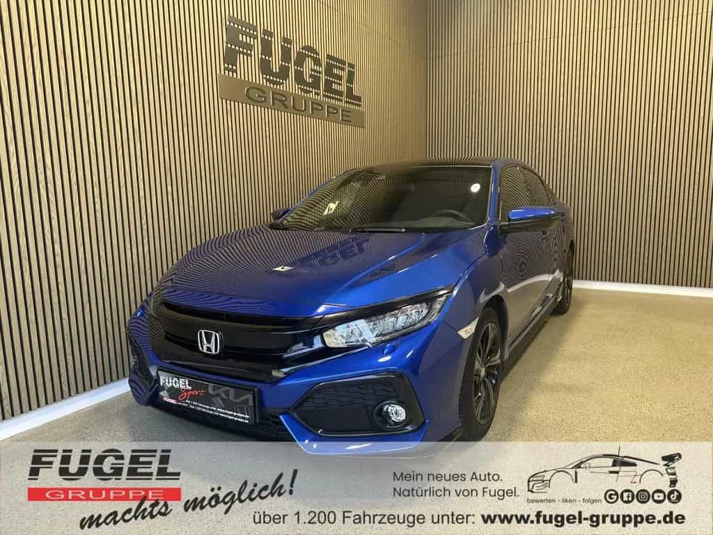 Honda Civic 1.5 i-VTEC CVT TURBO Sport Plus LED|Pano|A 12/2019-photo-0