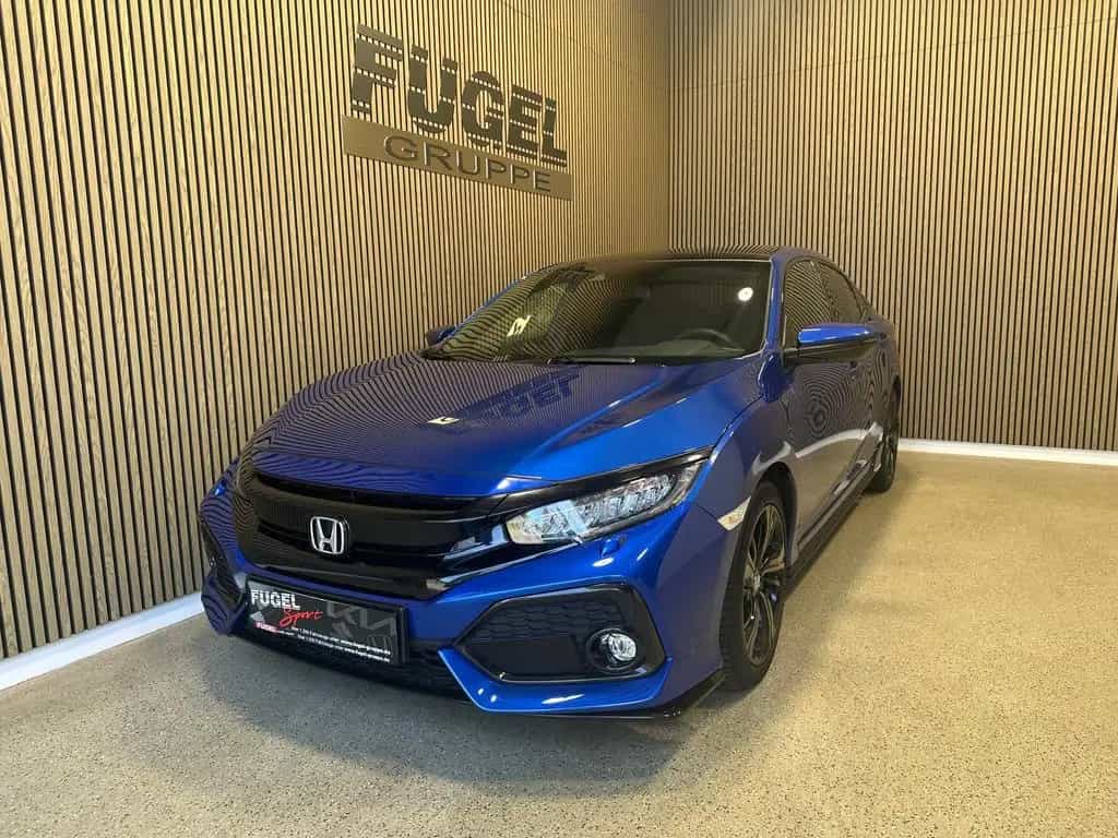 Honda Civic 1.5 i-VTEC CVT TURBO Sport Plus LED|Pano|A 12/2019-photo-1