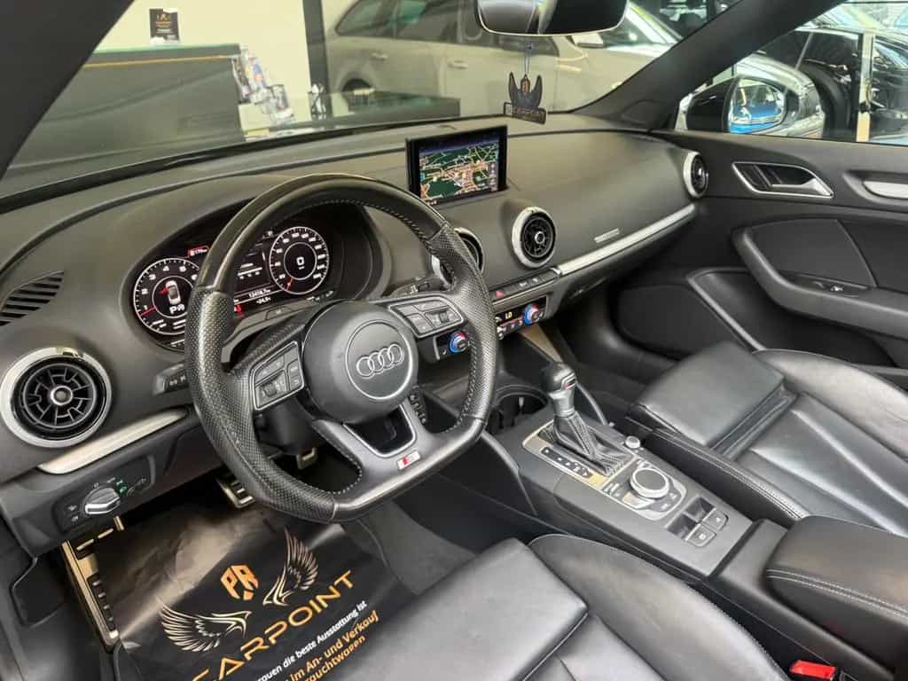Audi A3 Cabrio //S-Line //Volleder//Virt/LED/Navi/BT 07/2017-photo-19