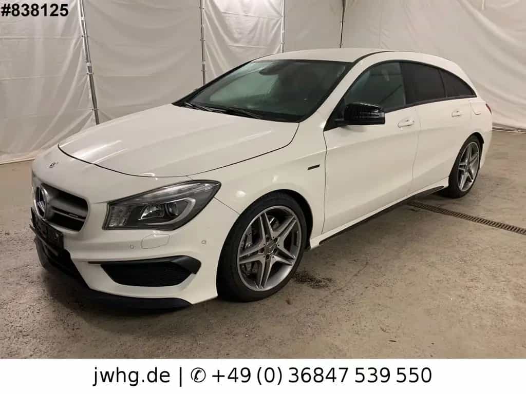 Mercedes-Benz CLA 45 AMG Shooting Brake CLA 45 2x AMG Line 4M SB Xenon Navi Memory Night 12/2015-photo-0
