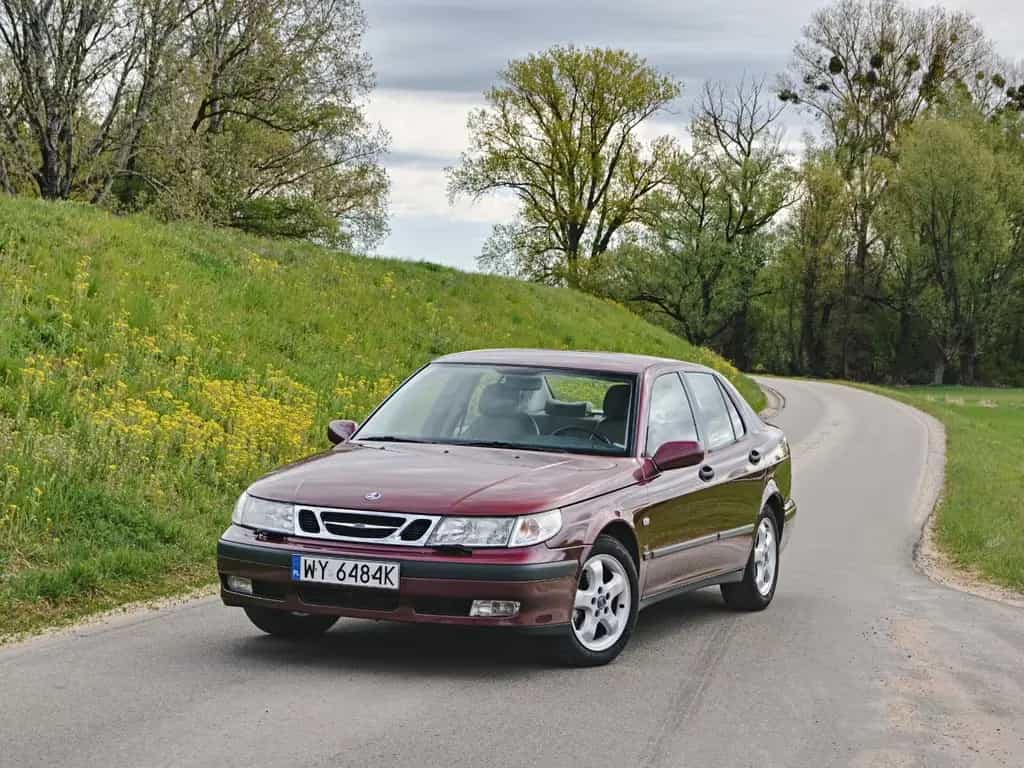 Saab 9-5 2,3t einzigartige Karosseriefarbe, unverwech 10/1999-photo-0