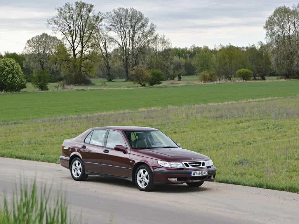 Saab 9-5 2,3t einzigartige Karosseriefarbe, unverwech 10/1999-photo-8