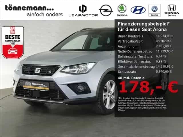 Seat Arona TSI FR+PARKPILOT+SPORTSITZE+LED TAGFAHRLIC 10/2019-photo-0