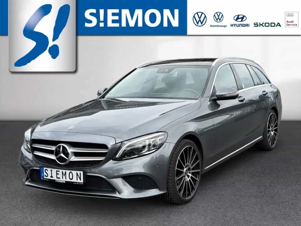 Mercedes-Benz C 180 T CGI 9G Avantgarde AHK Nav Pano Temp RKam 12/2018-photo-0
