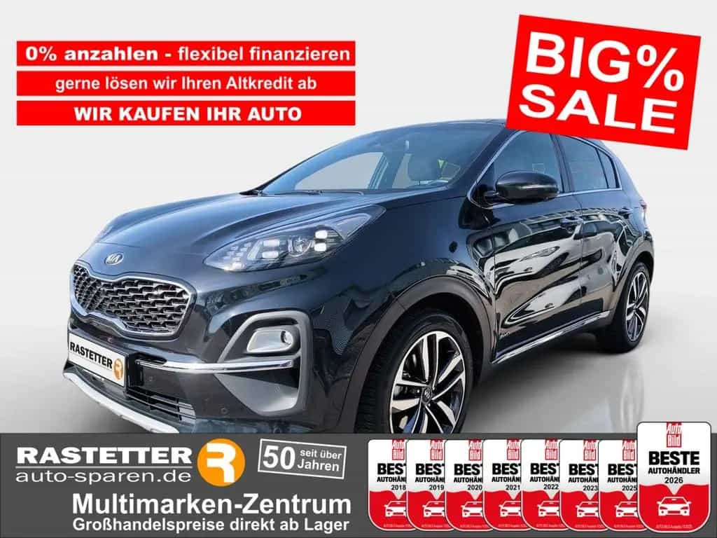 Kia Sportage T-GDI DCT Platinum Edition Leder+PanoSD 02/2021-photo-0
