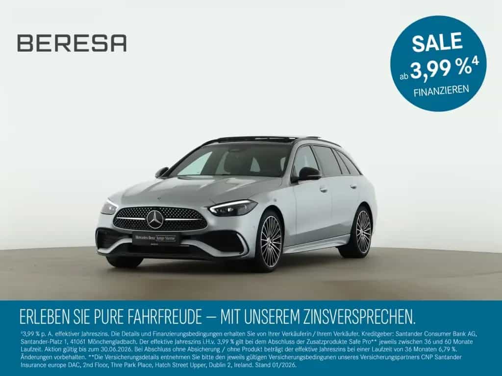 Mercedes-Benz C 220 d T AMG Digital Light Night MBUX Pano AHK 01/2025-photo-0