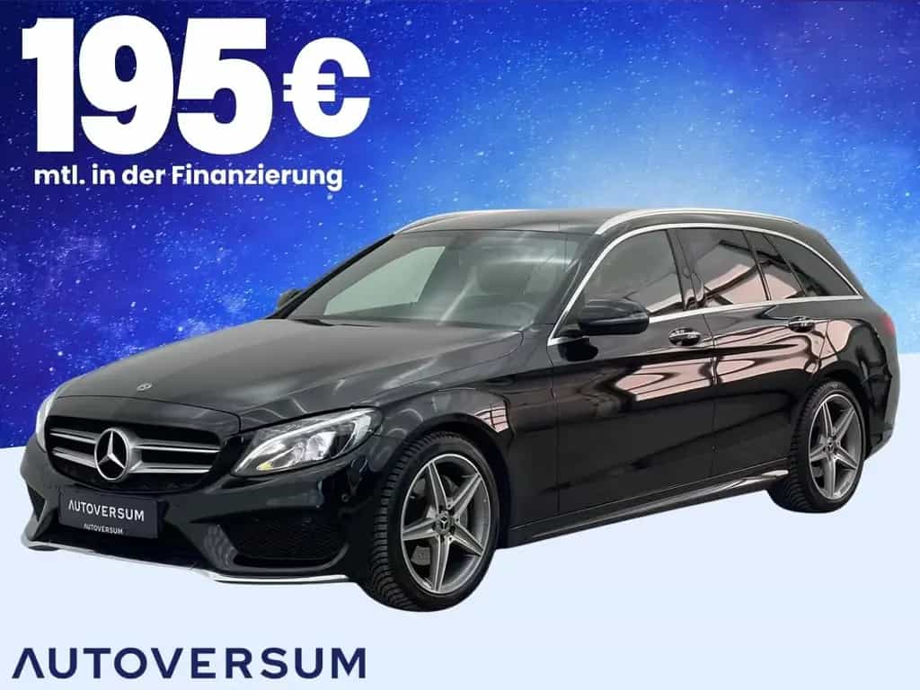 Mercedes-Benz C 200 AMG PAKET LED*KEYLESS*SHZ*PARK 04/2018-photo-0