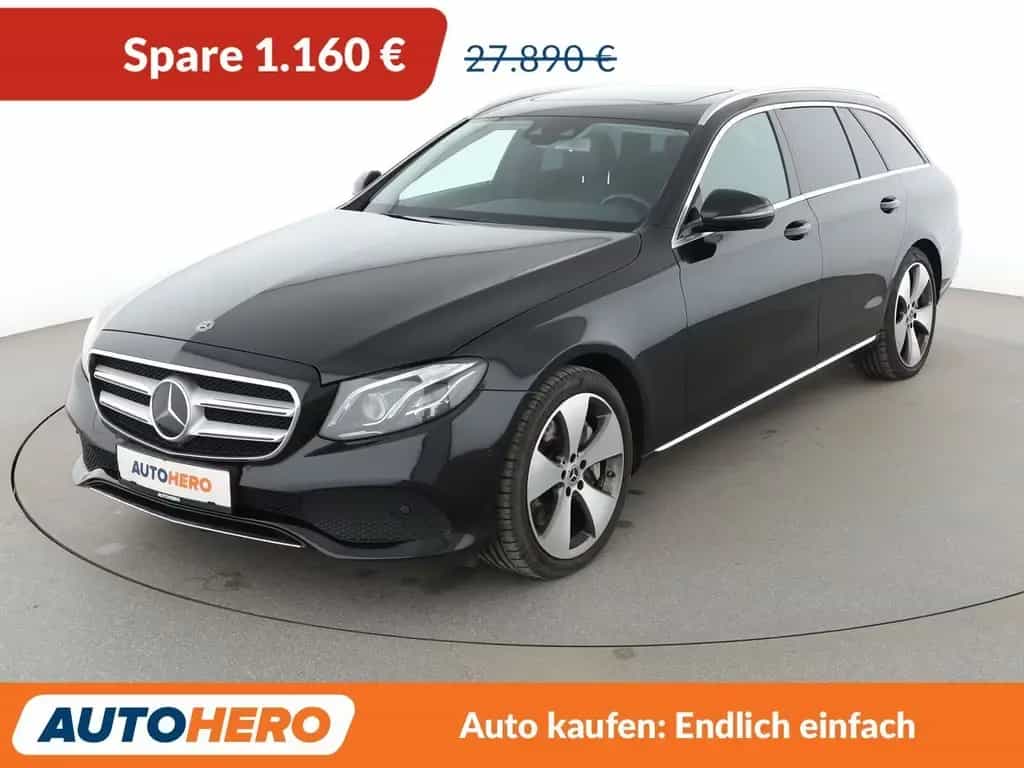 Mercedes-Benz E 350 d T 4Matic Avantgarde Aut.*NAVI*PDC* 06/2018-photo-0