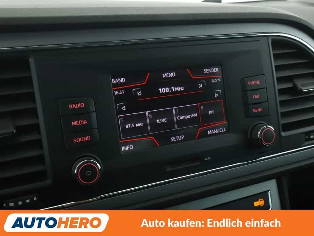 Seat Leon 1.4 TSI Xcellence *TEMPO*PDC*SHZ*ALU* 12/2017-photo-20