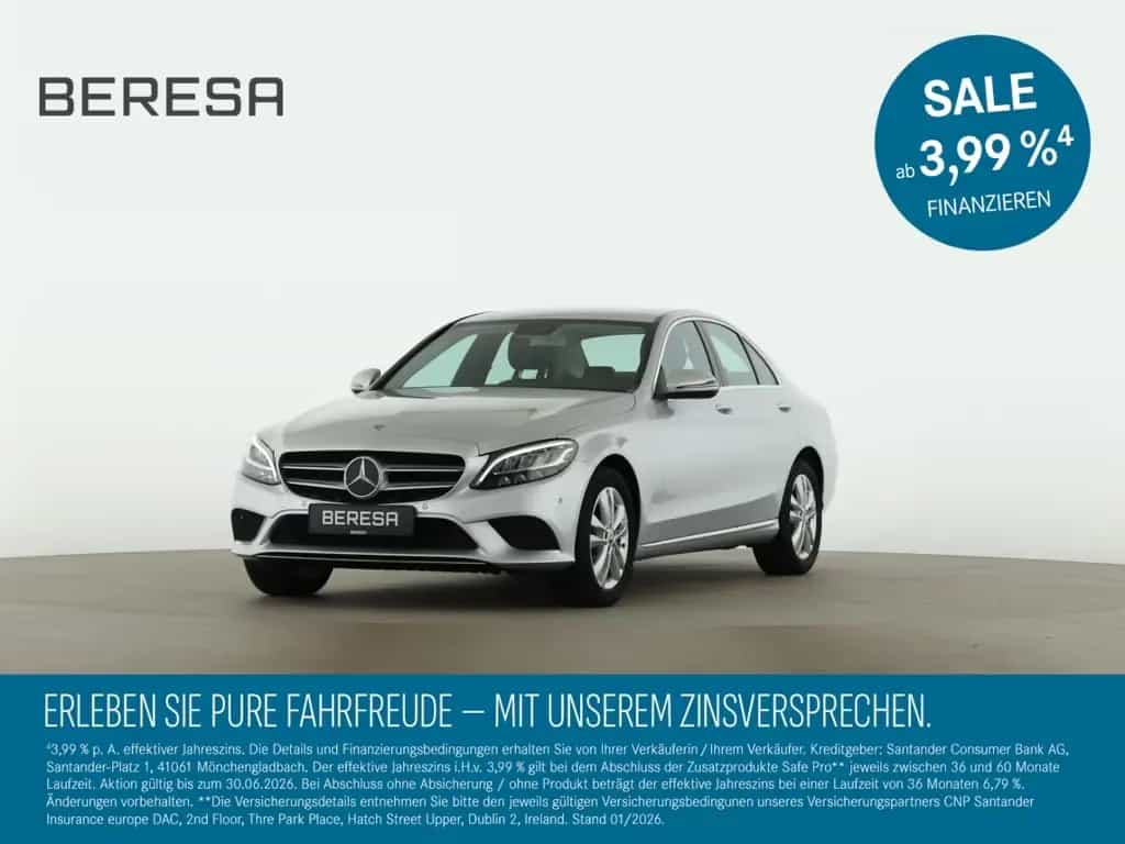 Mercedes-Benz C 180 Avantgarde LED Kamera Navi Metallic 11/2018-photo-0