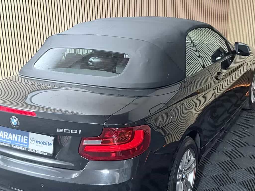 BMW 220 i 2er Sport Cabrio Benzin/ Schalter/ PDC/ LED 07/2015-photo-11