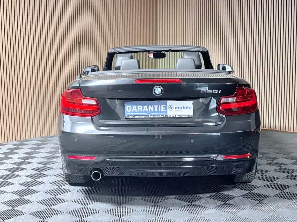 BMW 220 i 2er Sport Cabrio Benzin/ Schalter/ PDC/ LED 07/2015-photo-14
