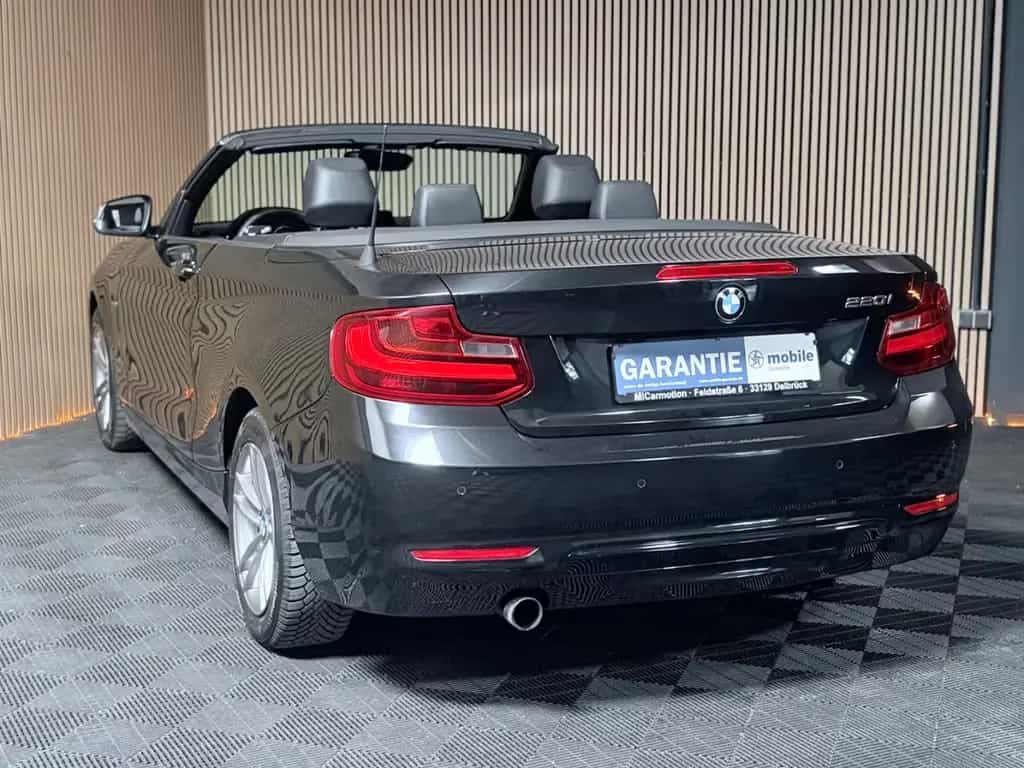 BMW 220 i 2er Sport Cabrio Benzin/ Schalter/ PDC/ LED 07/2015-photo-16