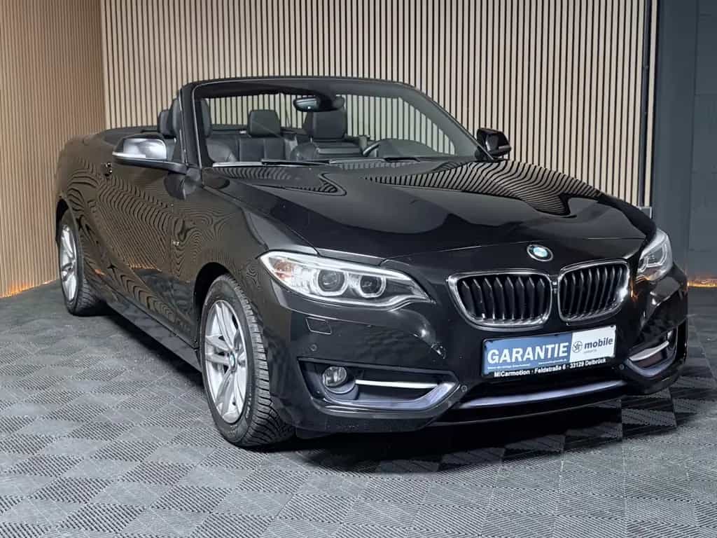 BMW 220 i 2er Sport Cabrio Benzin/ Schalter/ PDC/ LED 07/2015-photo-6