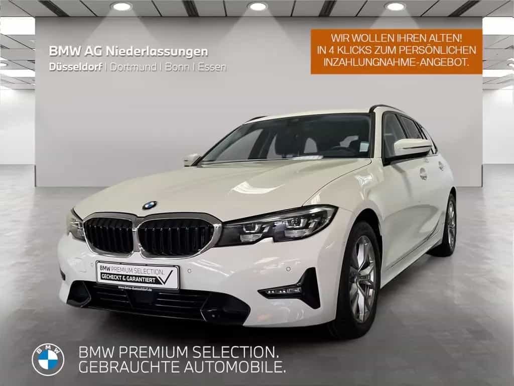 BMW 320 d Touring Sport Line Navi Head-Up Kamera LED 02/2021-photo-0