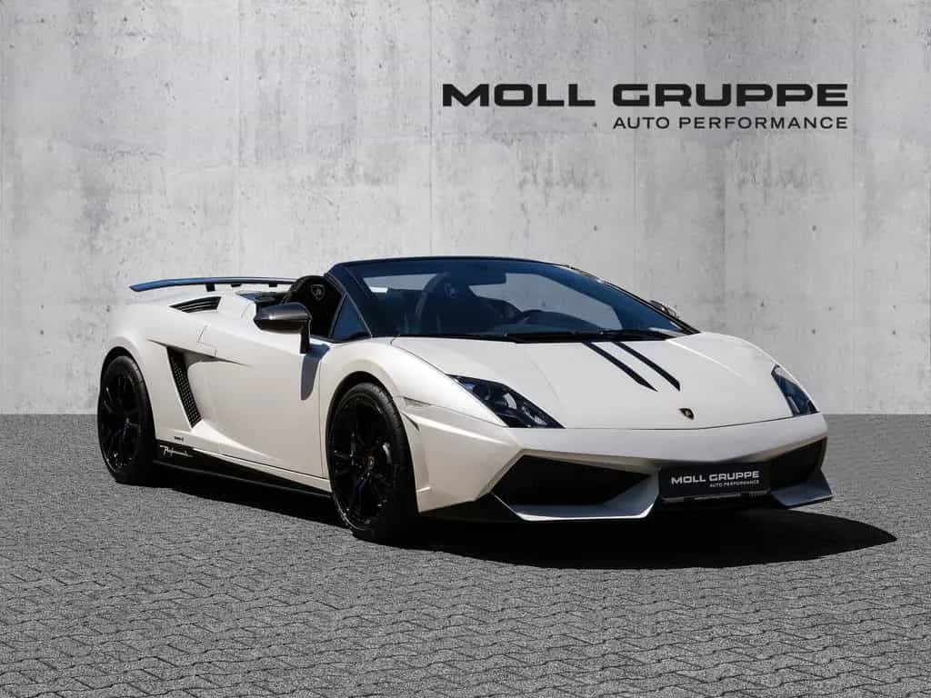 Lamborghini Gallardo LP570-4 Spyder Perfomante Bianco Canopu 06/2012-photo-0