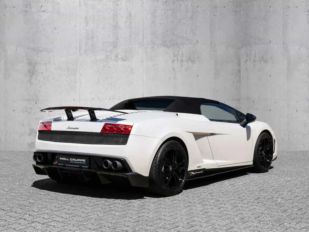 Lamborghini Gallardo LP570-4 Spyder Perfomante Bianco Canopu 06/2012-photo-11