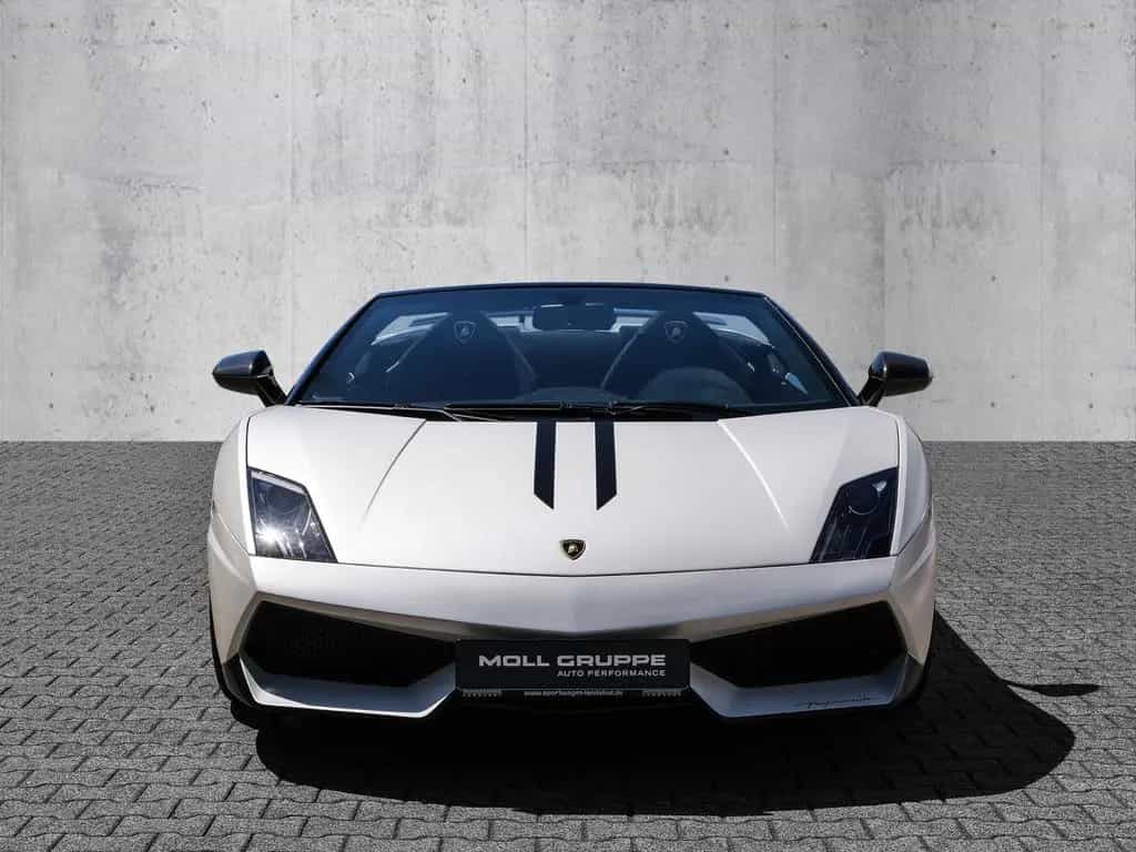 Lamborghini Gallardo LP570-4 Spyder Perfomante Bianco Canopu 06/2012-photo-4