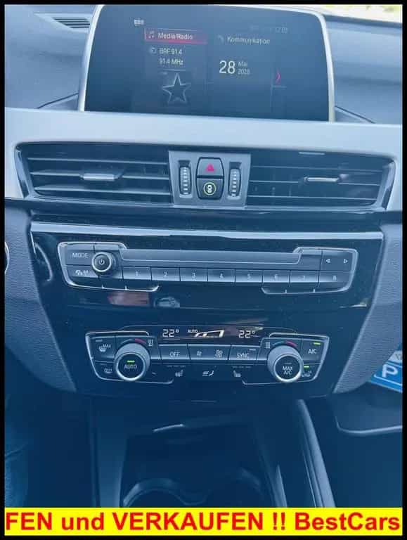 BMW X1 sDrive 18 i Advantage Scheckheft Unfallfrei F 11/2018-photo-7