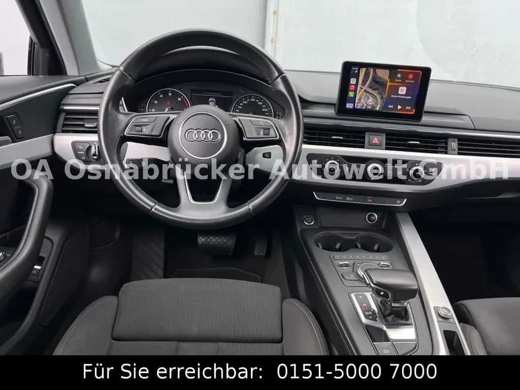 Audi A4 Avant Sport s-tronic 150PS AHK SHZ CarPlay BT 05/2017-photo-11