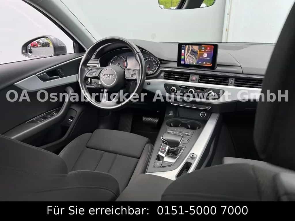 Audi A4 Avant Sport s-tronic 150PS AHK SHZ CarPlay BT 05/2017-photo-12
