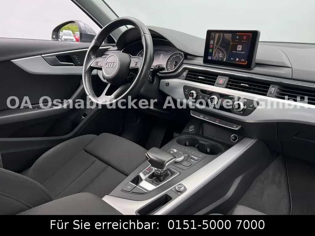 Audi A4 Avant Sport s-tronic 150PS AHK SHZ CarPlay BT 05/2017-photo-9