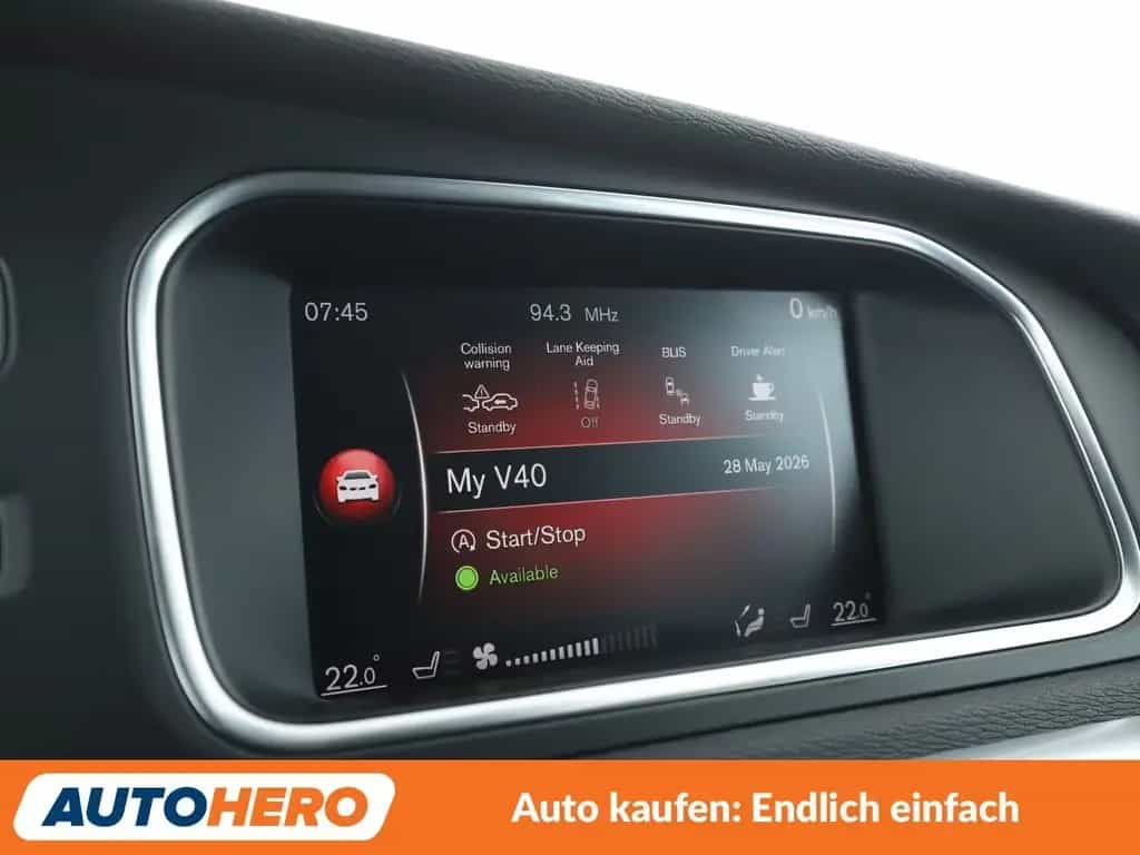 Volvo V40 2.0 T5 R-Design Aut.*NAV*ACC*CAM*PDC*SHZ*ALU 06/2017-photo-20