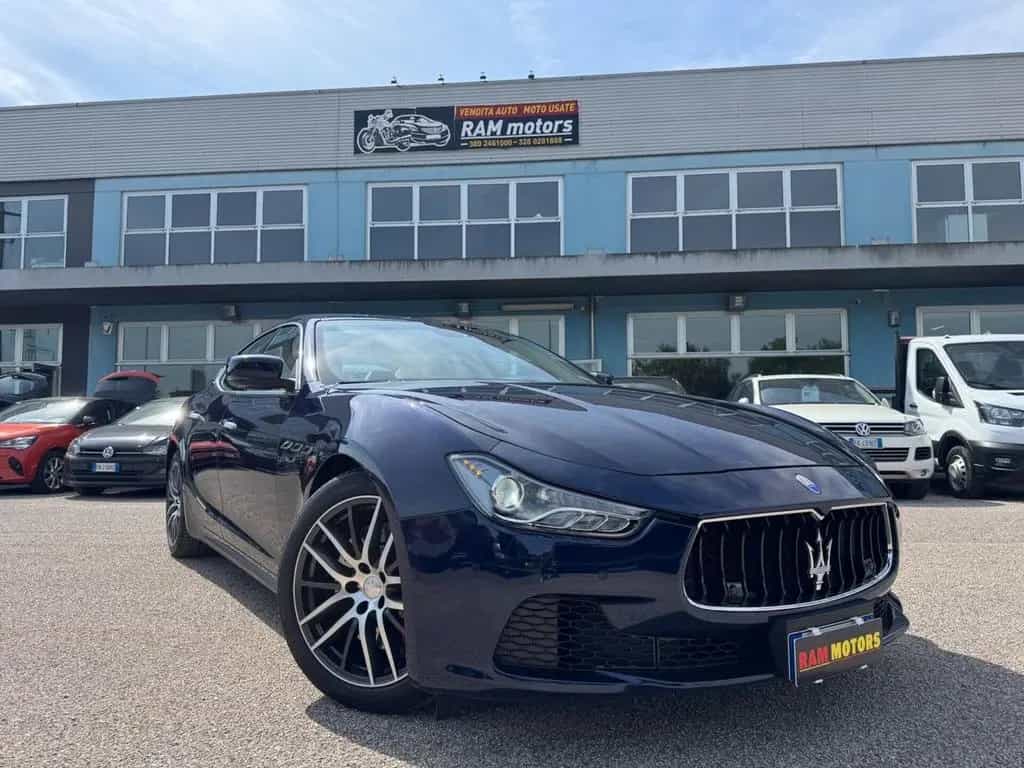 Maserati Ghibli 3.0 V6 250cv Diesel Full Service 06/2015-photo-0