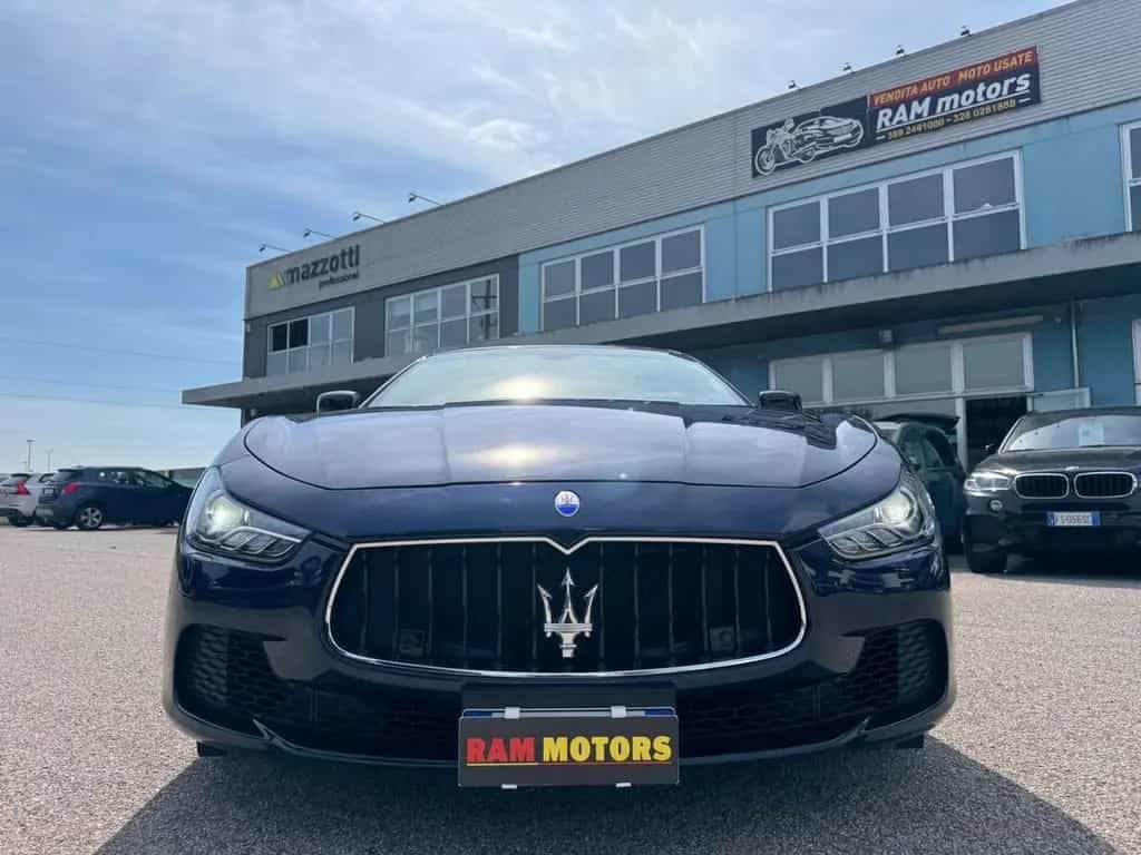 Maserati Ghibli 3.0 V6 250cv Diesel Full Service 06/2015-photo-1